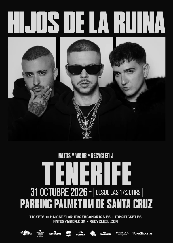 Concierto de Hijos de la Ruina en Tenerife 2026
