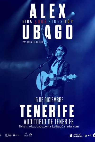 Álex Ubago en Tenerife 2026: Gira 25º Aniversario