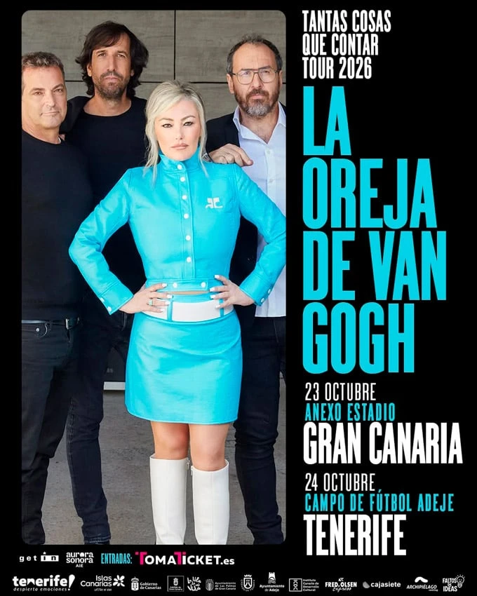 Concierto de La Oreja de Van Gogh en Gran Canaria